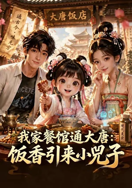 我家餐馆通大唐：饭香引来小兀子（63集）AI短剧 (2026)