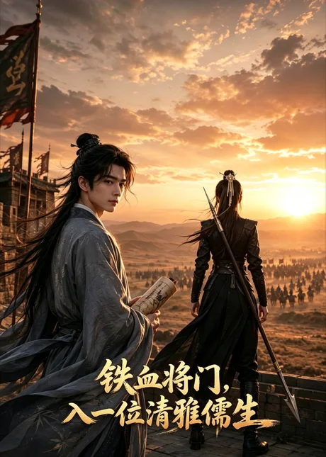 铁血将门,入一位清雅儒生(22集)AI短剧 (2026) 铁血将门,入一位清雅儒生(22集)AI短剧 (2026)