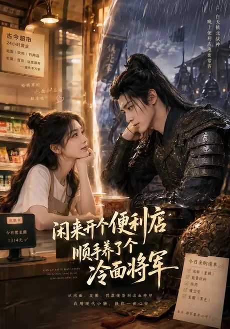 闲来开个便利店，顺手养了个冷面将军（80集）AI短剧 (2026)