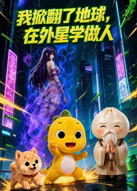 我掀翻了地球，在外星学做人（44集）漫剧 (2026)