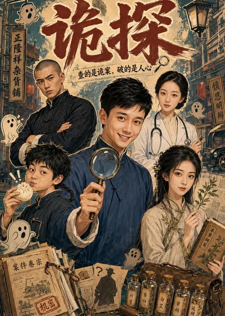 诡探(60集)AI短剧 (2026) 诡探(60集)AI短剧 (2026)