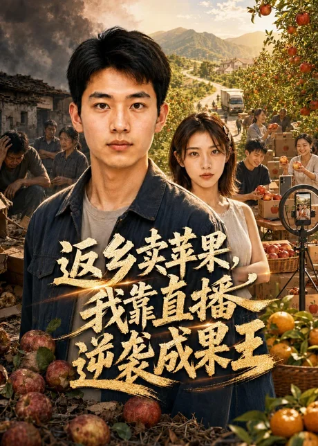 返乡卖苹果,我靠直播逆袭成果王(59集)AI短剧 (2026) 返乡卖苹果,我靠直播逆袭成果王(59集)AI短剧 (2026)