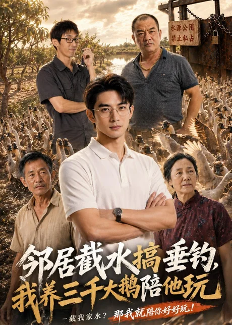 邻居截水搞垂钓,我养三千大鹅陪他玩(52集)AI短剧 (2026) 邻居截水搞垂钓,我养三千大鹅陪他玩(52集)AI短剧 (2026)