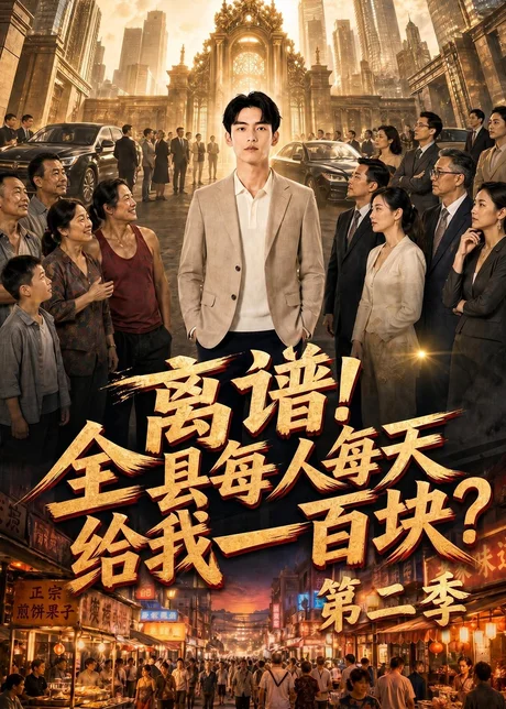 离谱!全县每人每天给我一百块?第二季(73集)AI短剧 (2026) 离谱!全县每人每天给我一百块?第二季(73集)AI短剧 (2026)