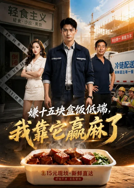 嫌十五块盒饭低端,我靠它赢麻了(44集)AI短剧 (2026) 嫌十五块盒饭低端,我靠它赢麻了(44集)AI短剧 (2026)