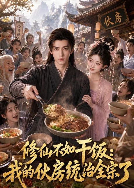 修仙不如干饭，我的伙房统治全宗了（74集）AI短剧 (2026)