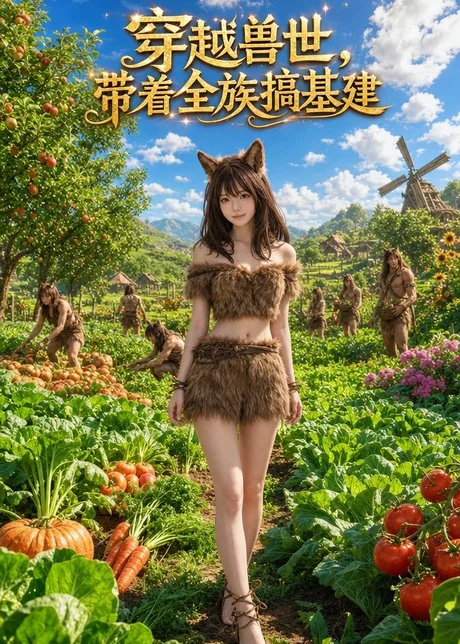 穿越兽世，带着全族搞基建（128集）AI短剧 (2026)