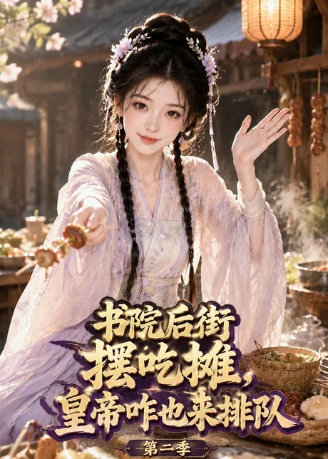 书院后街摆吃摊,皇帝咋也来排队第二季(69集)AI短剧 (2026) 书院后街摆吃摊,皇帝咋也来排队第二季(69集)AI短剧 (2026)