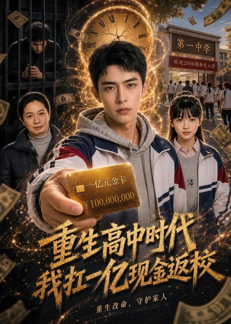 重生高中时代我扛一亿现金返校（70集）AI短剧 (2026)