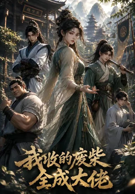 我收的废柴全成大佬(40集)AI短剧 (2026) 我收的废柴全成大佬(40集)AI短剧 (2026)