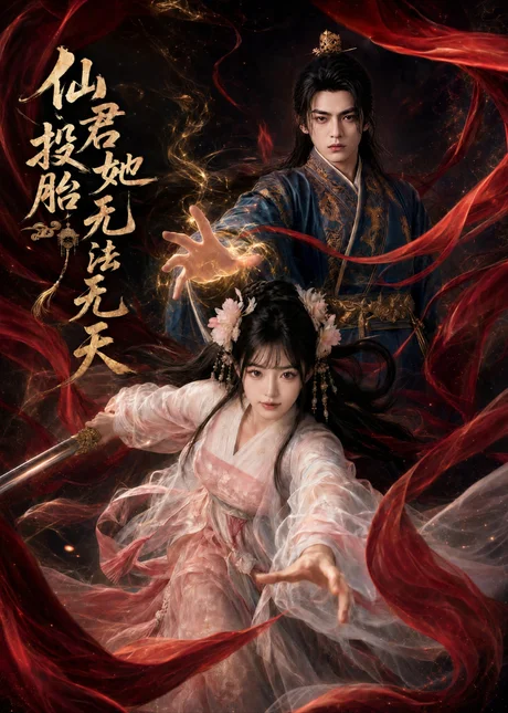 仙君投胎她无法无天（75集）AI短剧 (2026)