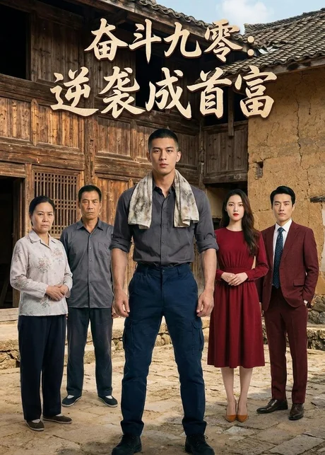 奋斗九零：逆袭成首富（47集）AI短剧 (2026)