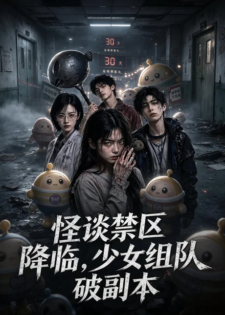 怪谈禁区降临,少女组队破解副本(16集)AI短剧 (2026) 怪谈禁区降临,少女组队破解副本(16集)AI短剧 (2026)