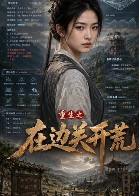重生之在边关开荒(10集)AI短剧 (2026) 重生之在边关开荒(10集)AI短剧 (2026)