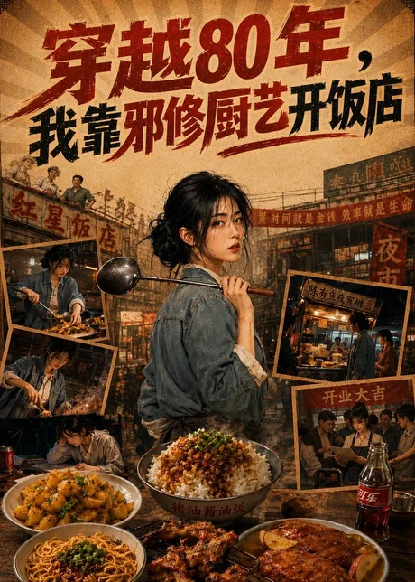 穿越80年,我靠邪修厨艺开饭店(46集)AI短剧 (2026) 穿越80年,我靠邪修厨艺开饭店(46集)AI短剧 (2026)