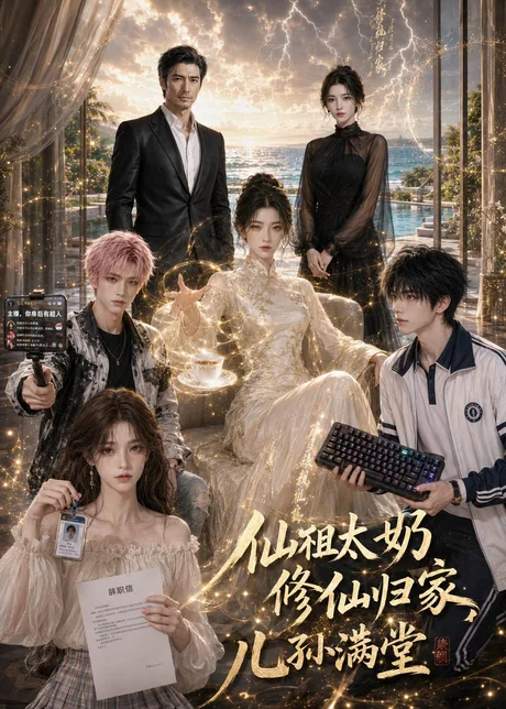 仙祖太奶修仙归家,儿孙满堂(66集)AI短剧 (2026) 仙祖太奶修仙归家,儿孙满堂(66集)AI短剧 (2026)