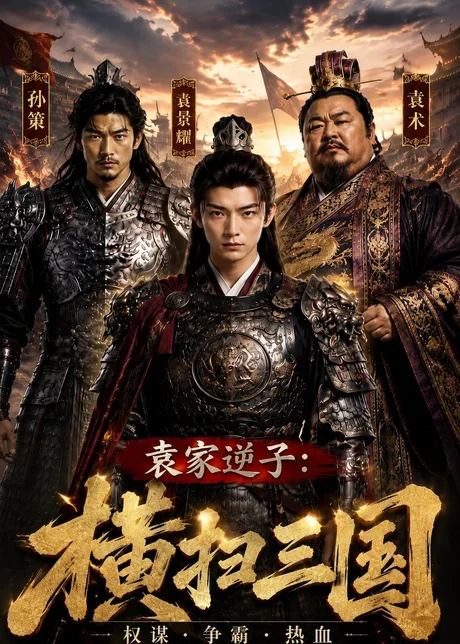 袁家逆子:横扫三国(70集)AI短剧 (2026) 袁家逆子:横扫三国(70集)AI短剧 (2026)