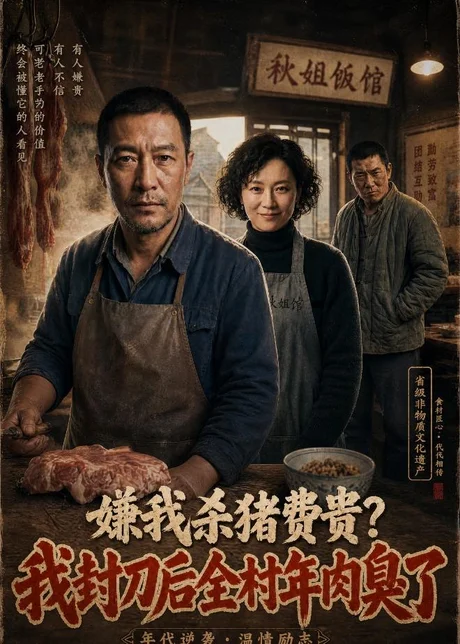 嫌我杀猪费贵,我封刀后全村年肉臭了(30集)AI短剧 (2026) 嫌我杀猪费贵,我封刀后全村年肉臭了(30集)AI短剧 (2026)