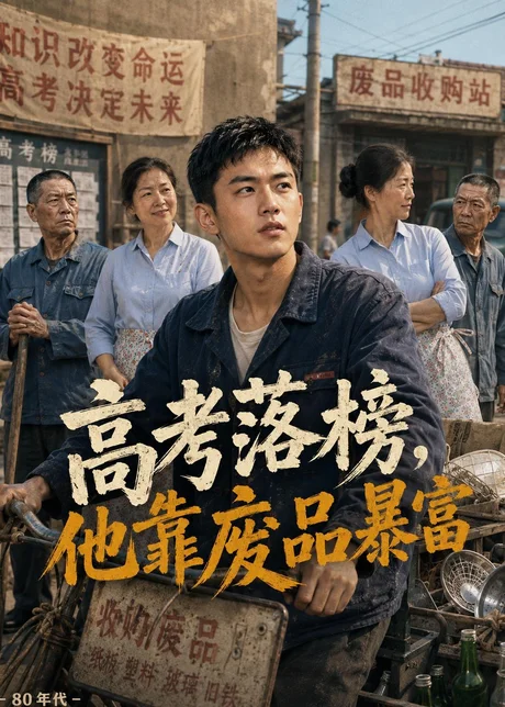 高考落榜，他靠废品暴富（42集）AI短剧 (2026)