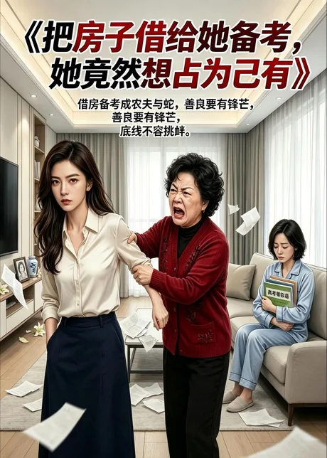 把房子借给她备考,她竟然想占为己有(30集)AI短剧 (2026) 把房子借给她备考,她竟然想占为己有(30集)AI短剧 (2026)