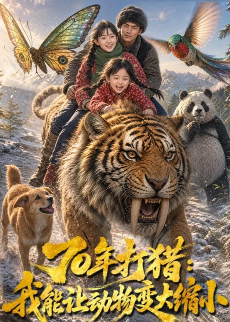 70年打猎：我能让动物变大缩小（77集）AI短剧 (2026)