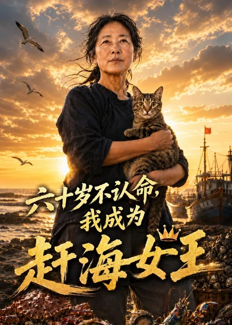 六十岁不认命,我成为赶海女王(49集)AI短剧 (2026) 六十岁不认命,我成为赶海女王(49集)AI短剧 (2026)