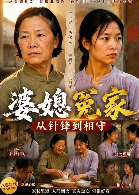 婆媳冤家从针锋到相守(48集)AI短剧 (2026) 婆媳冤家从针锋到相守(48集)AI短剧 (2026)