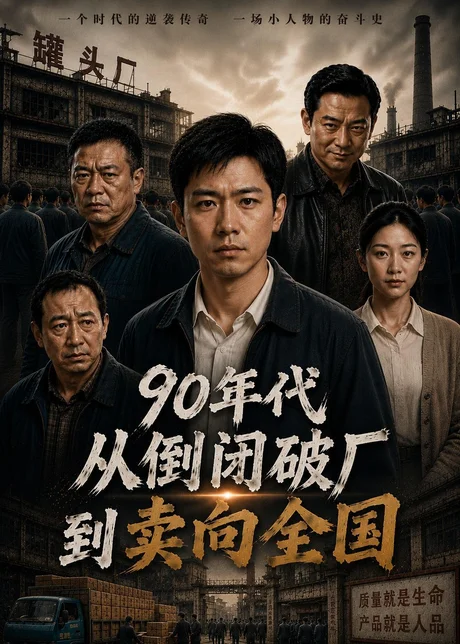 90年代从倒闭破厂到卖向全国(27集)AI短剧 (2026) 90年代从倒闭破厂到卖向全国(27集)AI短剧 (2026)