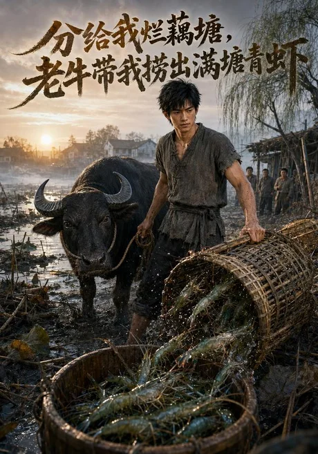 分给我烂藕塘,老牛带我捞出满塘青虾(70集)AI短剧 (2026) 分给我烂藕塘,老牛带我捞出满塘青虾(70集)AI短剧 (2026)