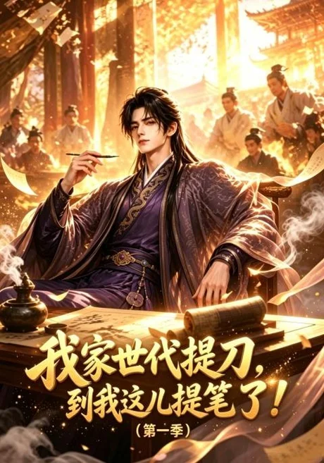 我家世代提刀,到我这儿提笔了(第一季)(90集)AI短剧 (2026) 我家世代提刀,到我这儿提笔了(第一季)(90集)AI短剧 (2026)