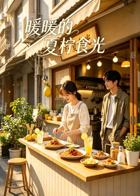 暖暖的夏柠食光（59集）AI短剧 (2026)
