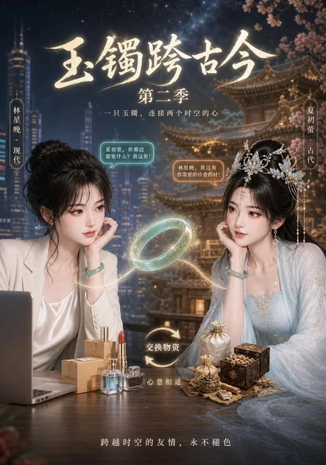 玉镯跨古今第二季(84集)AI短剧 (2026) 玉镯跨古今第二季(84集)AI短剧 (2026)