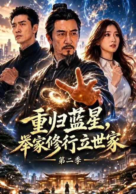 重归蓝星,举家修行立世家第二季(50集)AI短剧 (2026) 重归蓝星,举家修行立世家第二季(50集)AI短剧 (2026)