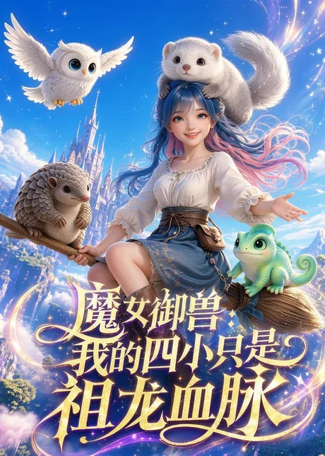 魔女御兽：我的四小只是祖龙血脉（48集）AI短剧 (2026)
