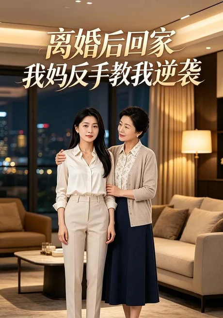 离婚后回家,我妈反手教我逆袭(60集)AI短剧 (2026) 离婚后回家,我妈反手教我逆袭(60集)AI短剧 (2026)