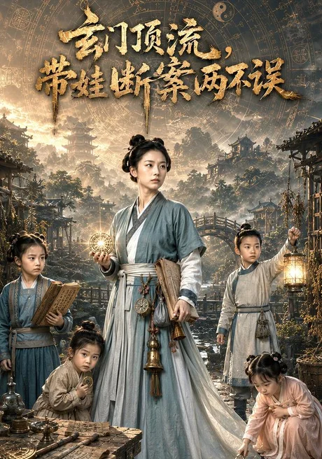 玄门顶流，带娃断案两不误（67集）AI短剧 (2026)