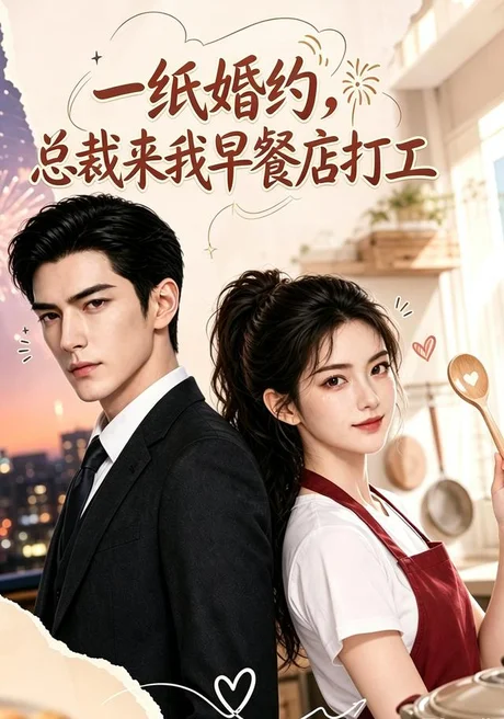 一纸婚约,总裁来我早餐店打工(48集)AI短剧 (2026) 一纸婚约,总裁来我早餐店打工(48集)AI短剧 (2026)