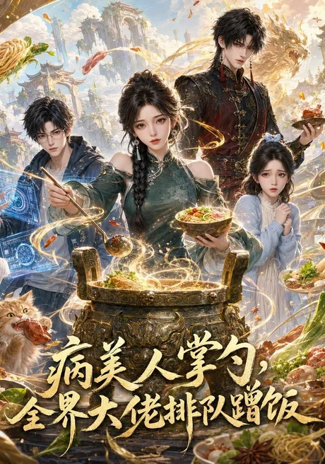 病美人掌勺，全界大佬排队蹭饭（81集）AI短剧 (2026)