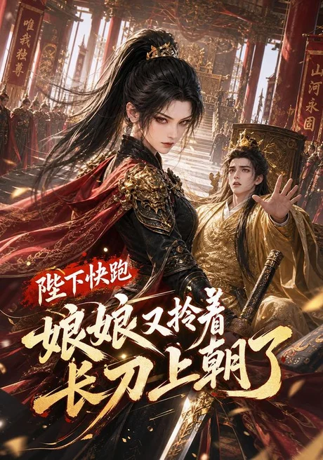 陛下快跑娘娘又拎着长刀上朝了(57集)AI短剧 (2026) 陛下快跑娘娘又拎着长刀上朝了(57集)AI短剧 (2026)