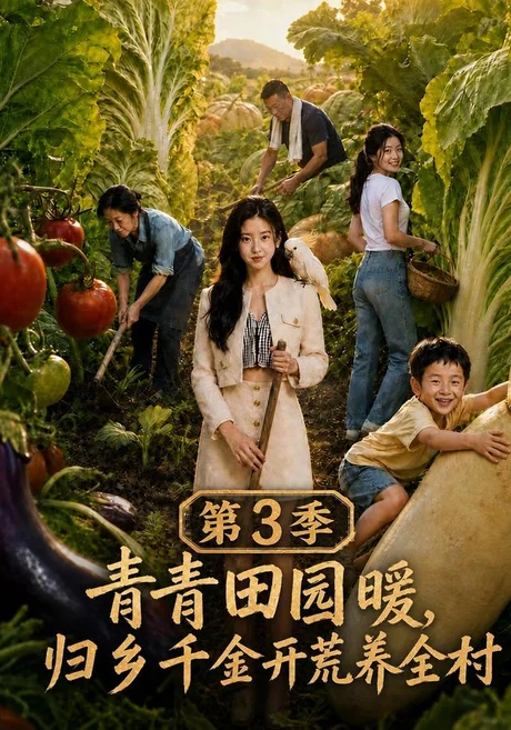 青青田园暖,归乡千金开荒养全村第三季(97集)AI短剧 (2026) 青青田园暖,归乡千金开荒养全村第三季(97集)AI短剧 (2026)
