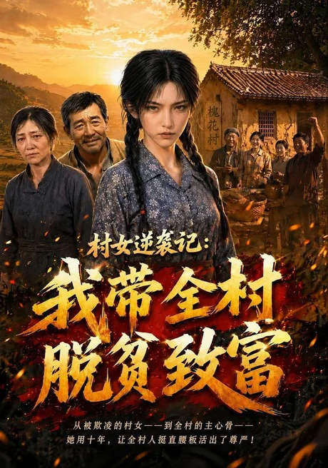 村女逆袭记:我带全村脱贫致富(50集)AI短剧 (2026) 村女逆袭记:我带全村脱贫致富(50集)AI短剧 (2026)