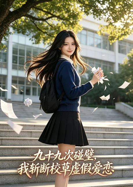 九十九次碰壁，我斩断校草虚假爱恋（20集）AI短剧 (2026)
