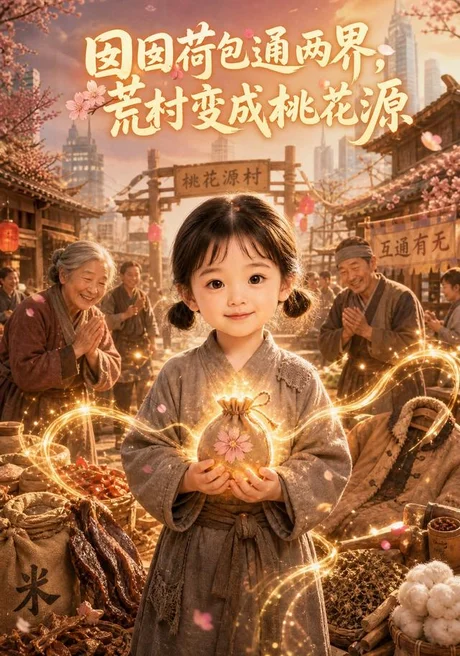 囡囡荷包通两界,荒村变成桃花源(85集)AI短剧 (2026) 囡囡荷包通两界,荒村变成桃花源(85集)AI短剧 (2026)