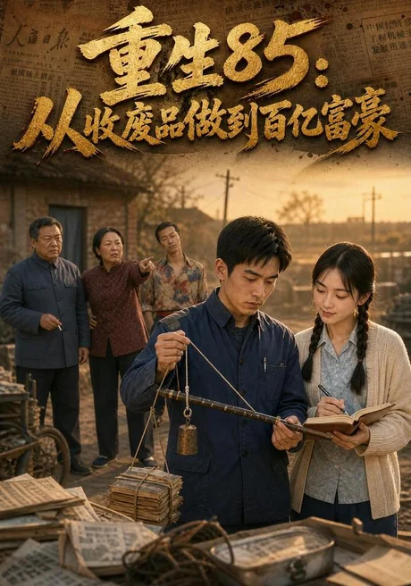 重生85:从收废品做到百亿富豪(70集)AI短剧 (2026) 重生85:从收废品做到百亿富豪(70集)AI短剧 (2026)