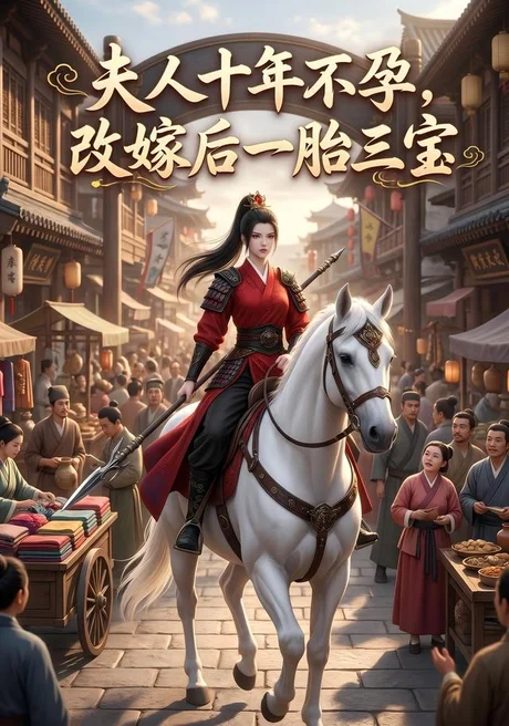 夫人十年，不孕改嫁后一胎三宝！（60集）AI短剧 (2026)