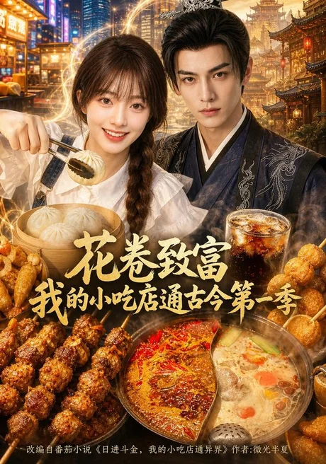花卷致富:我的小吃店通古今第一季(115集)AI短剧 (2026) 花卷致富:我的小吃店通古今第一季(115集)AI短剧 (2026)