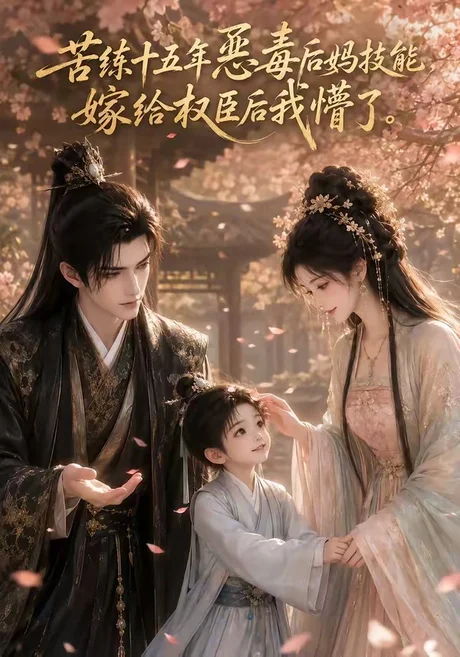苦练十五年恶毒后妈技能,嫁给权臣后我懵了(86集)AI短剧 (2026) 苦练十五年恶毒后妈技能,嫁给权臣后我懵了(86集)AI短剧 (2026)