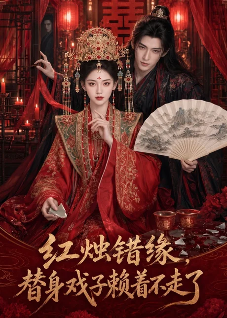 红烛错缘，替身戏子赖着不走了（60集）AI短剧 (2026)