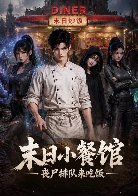 末日小餐馆，丧尸排队来吃饭（67集）AI短剧 (2026)