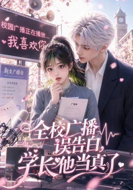 全校广播误告白,学长他当真了(42集)AI短剧 (2026) 全校广播误告白,学长他当真了(42集)AI短剧 (2026)